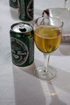 Unusual beer glass